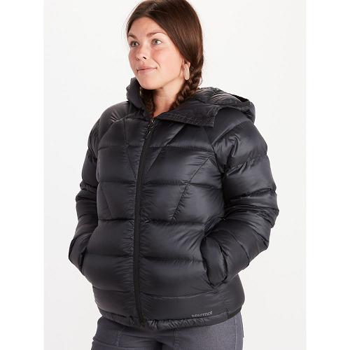 Marmot Down Jacket Black NZ - Hype Jackets Womens NZ4285073